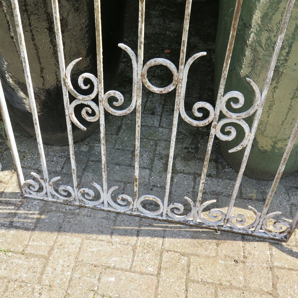 Zaunelement Zaun Ziergitter 1,13 m Antik