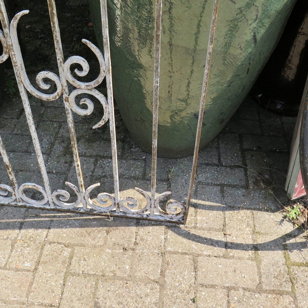 Zaunelement Zaun Ziergitter 1,13 m Antik