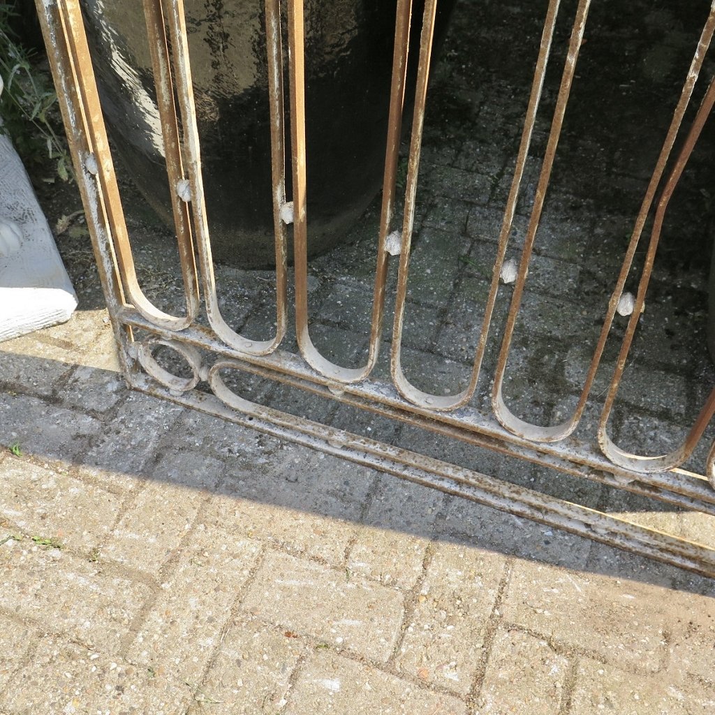 Zaunelement Zaun Ziergitter 1,10 m Antik