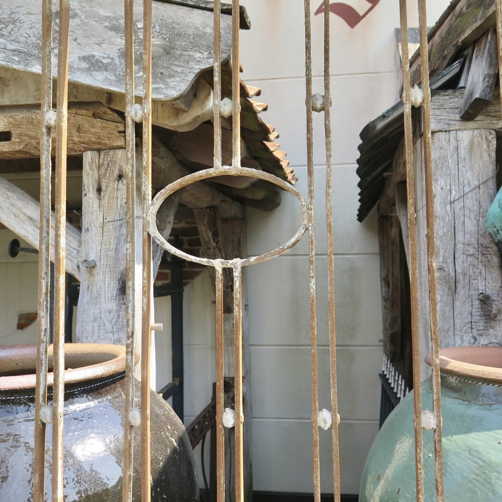 Zaunelement Zaun Ziergitter 1,10 m Antik
