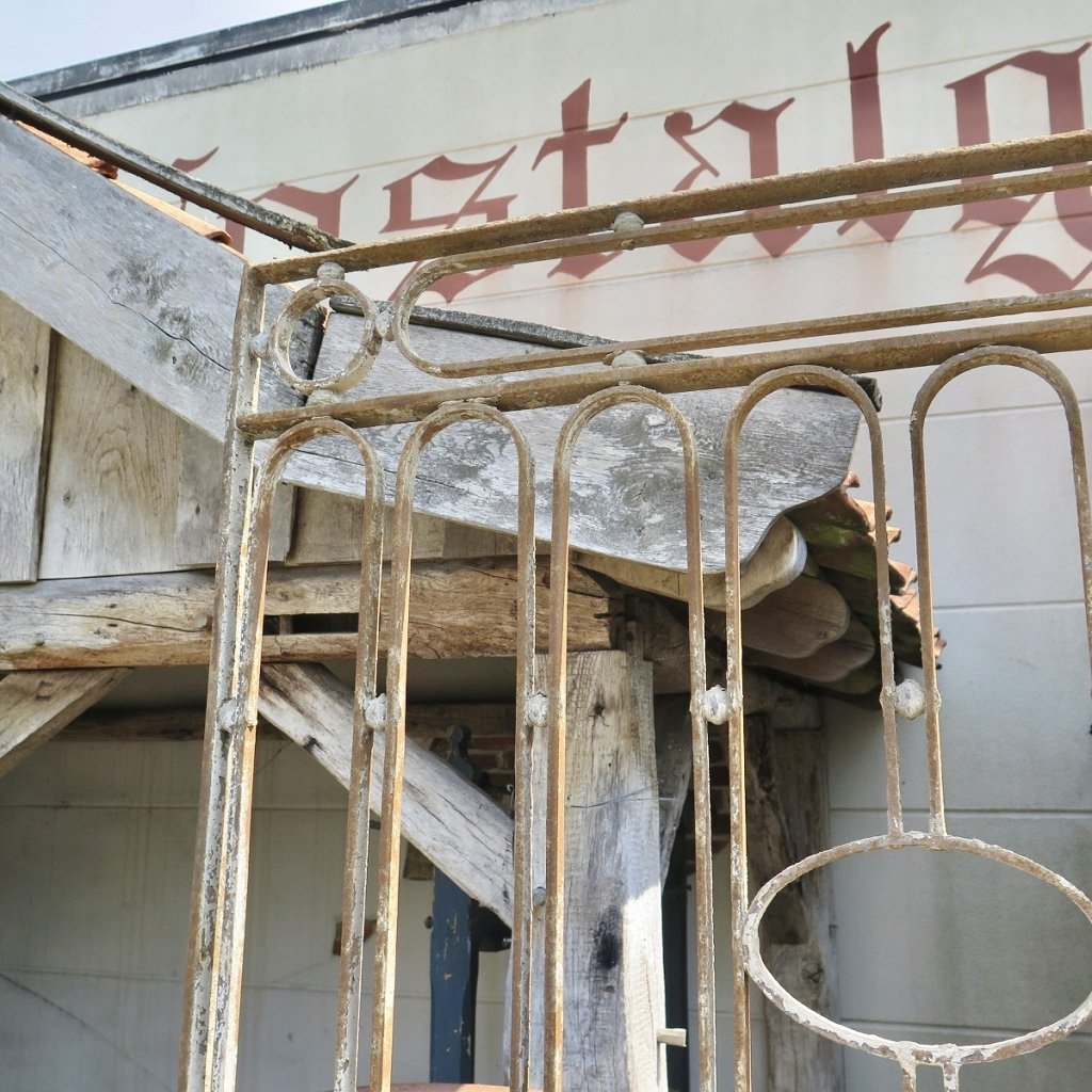 Zaunelement Zaun Ziergitter 1,10 m Antik