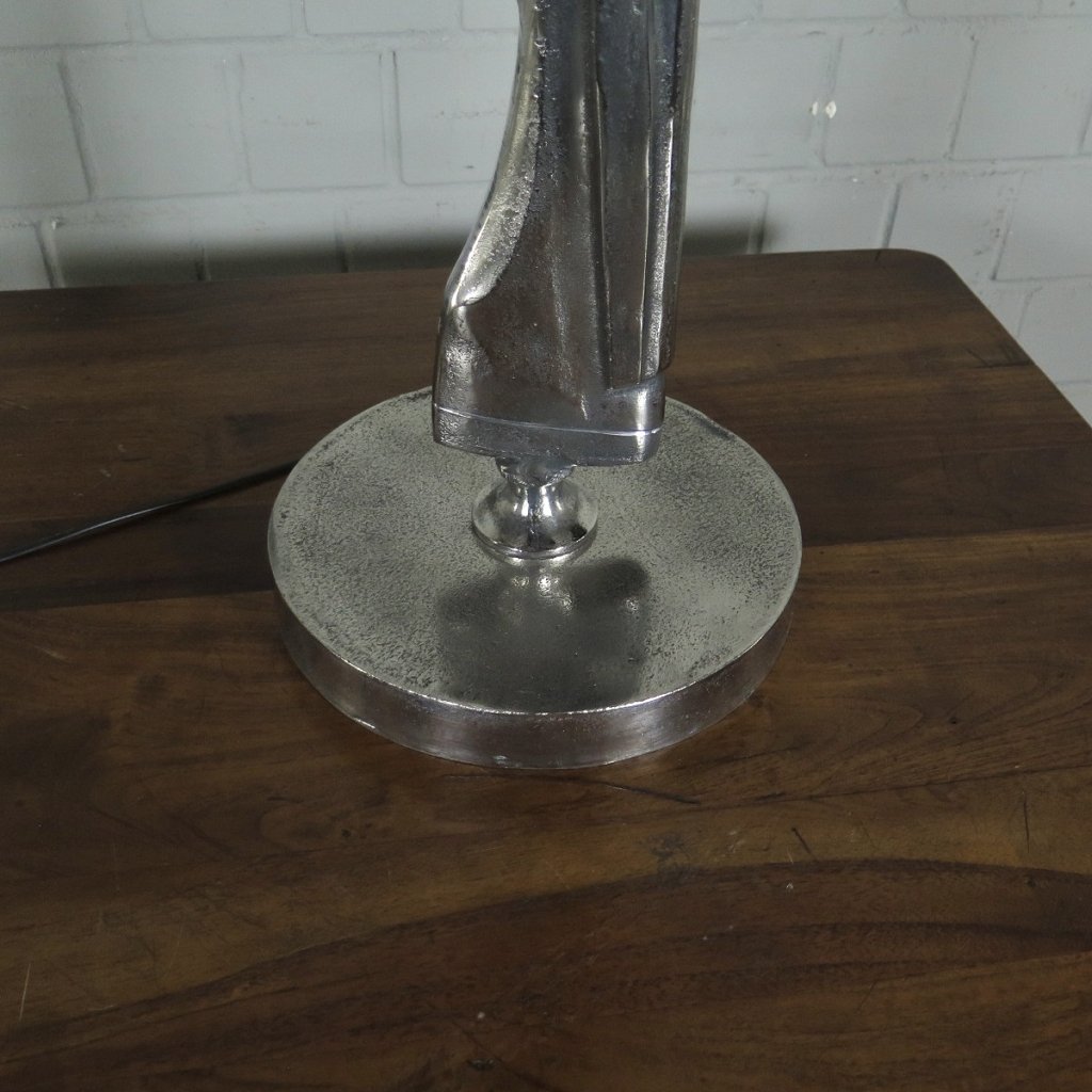 Stehlampe Tischlampe AK-47 Gewehr Lampe Chrom