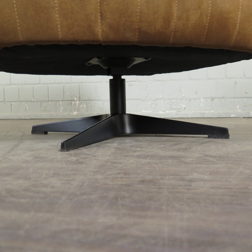 Retro Design Sessel Esszimmersessel Cognac