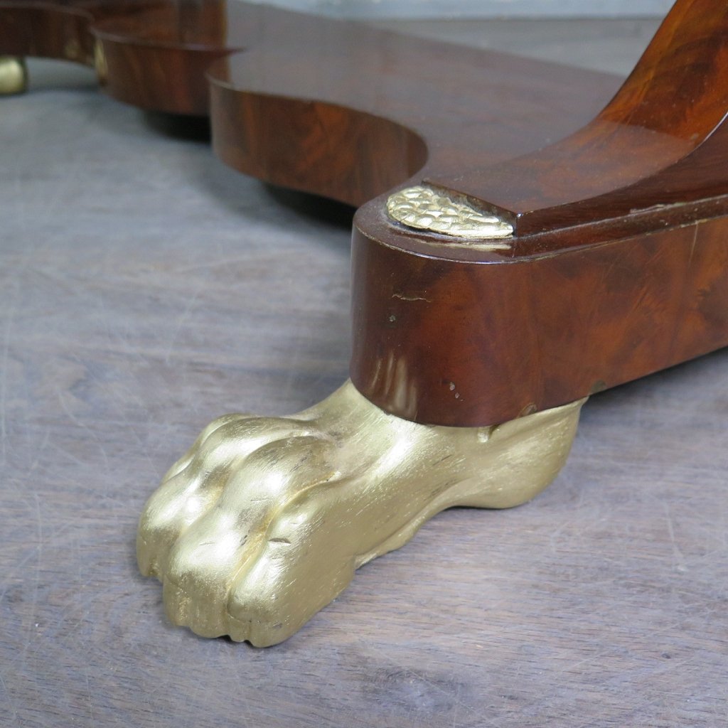 Wandtisch Konsolentisch Biedermeier 1820 Mahagoni