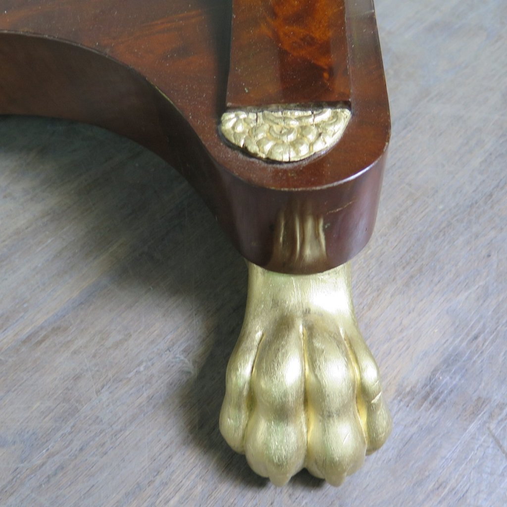 Wandtisch Konsolentisch Biedermeier 1820 Mahagoni