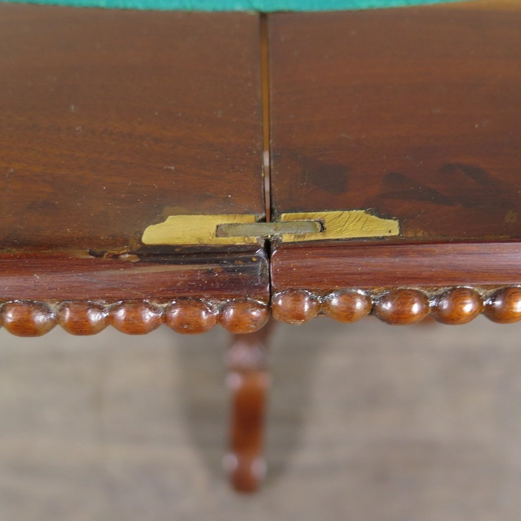 Klapptisch Spieltisch Beistelltisch Biedermeier 1840 Mahagoni