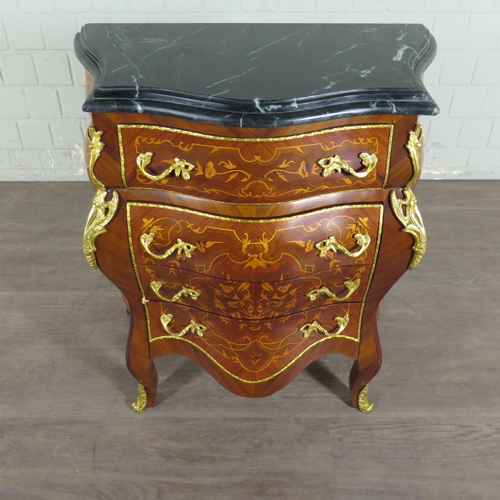 Kommode Barockstil Nussbaum 0,83 m