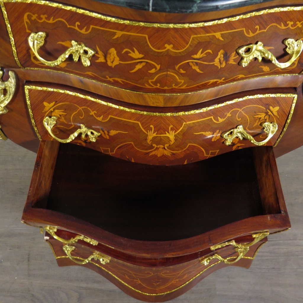 Kommode Barockstil Nussbaum 0,83 m