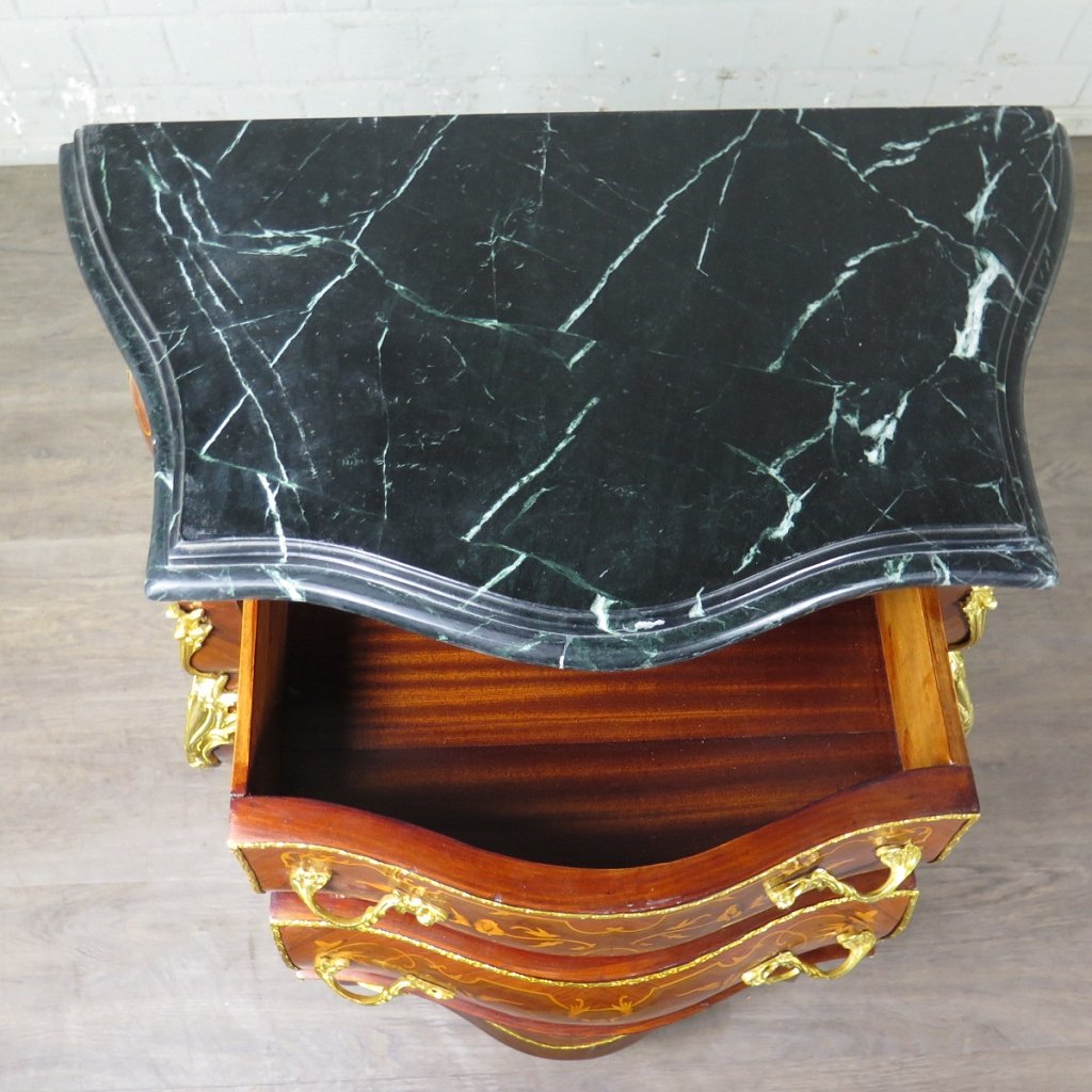 Kommode Barockstil Nussbaum 0,83 m