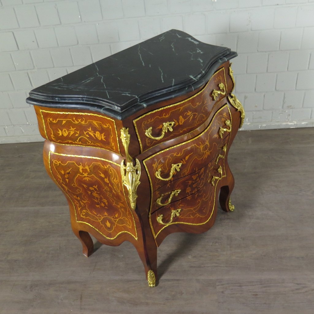 Kommode Barockstil Nussbaum 0,83 m