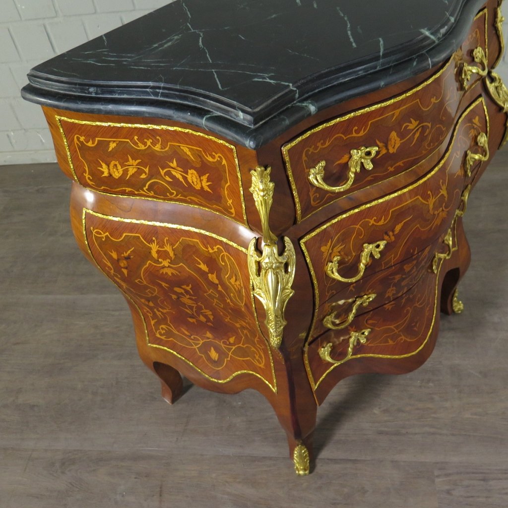 Kommode Barockstil Nussbaum 0,83 m