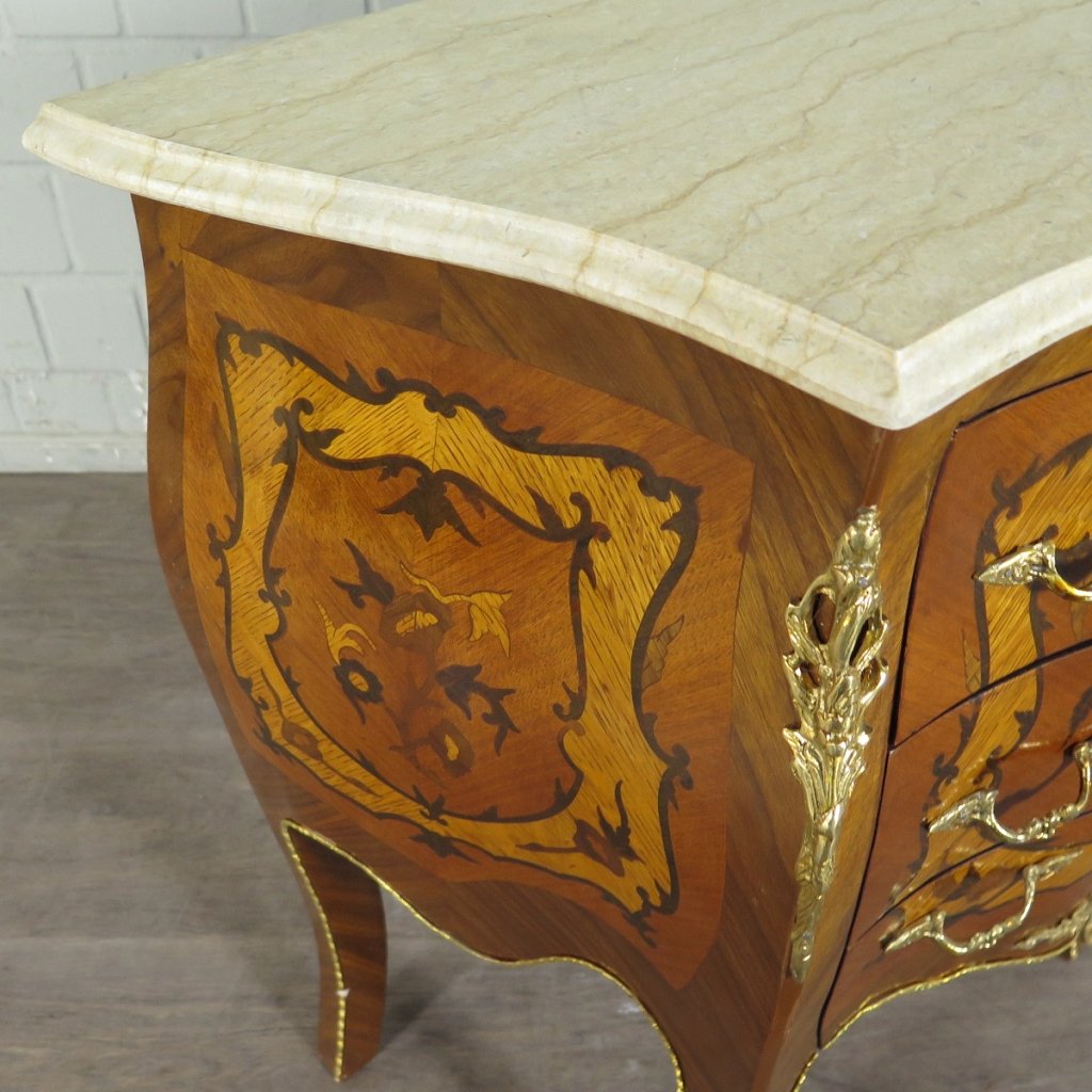 Kommode Barockstil Nussbaum 0,64 m