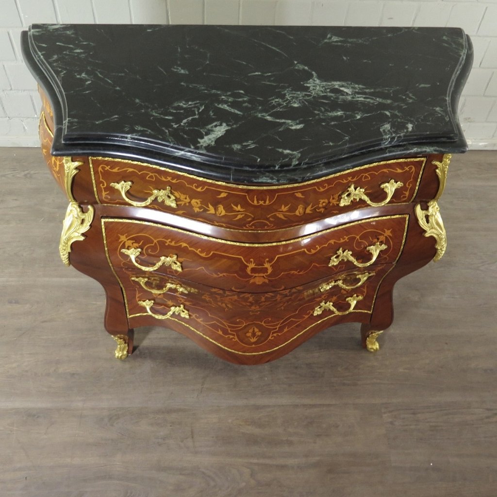 Kommode Barockstil Nussbaum 1,12 m