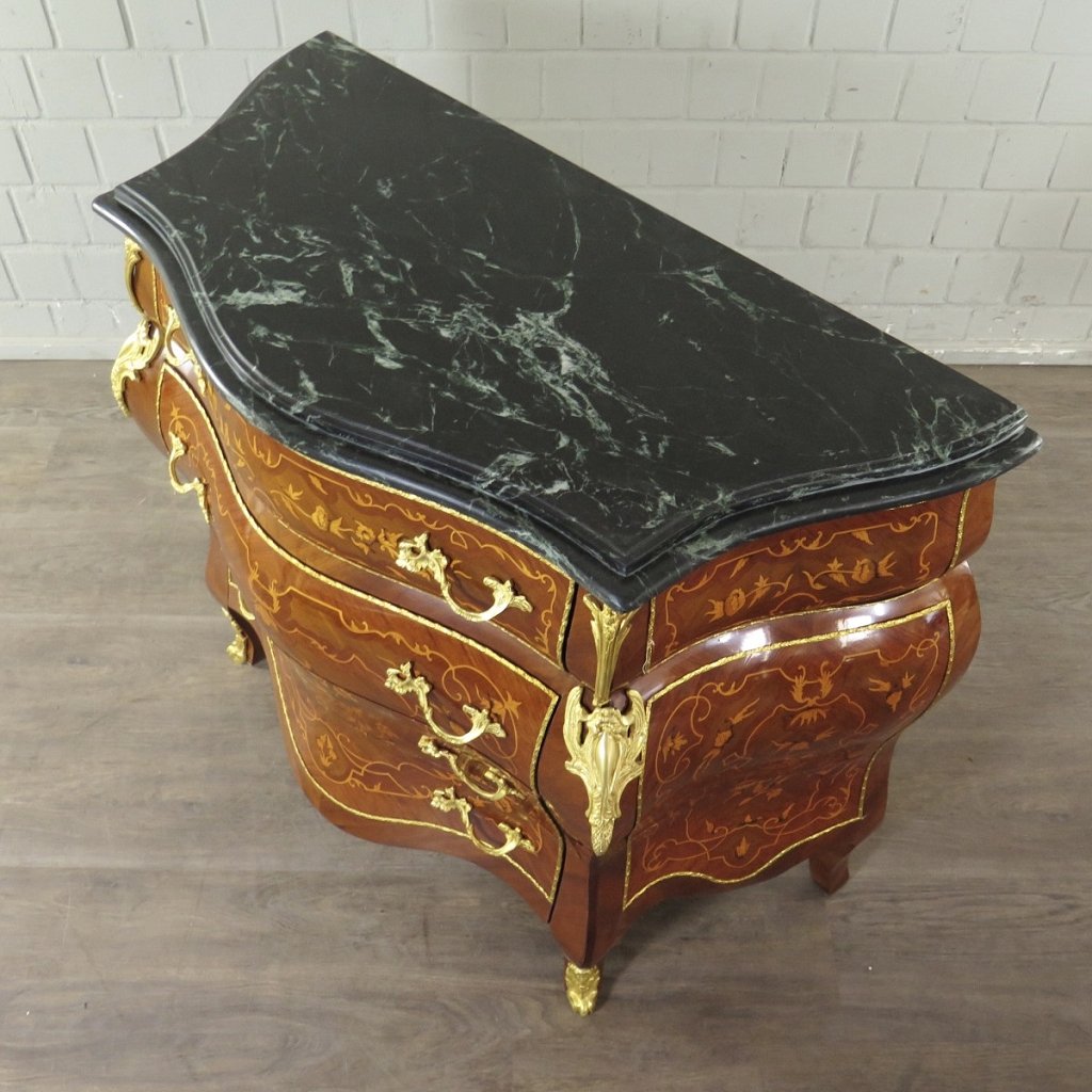 Kommode Barockstil Nussbaum 1,12 m