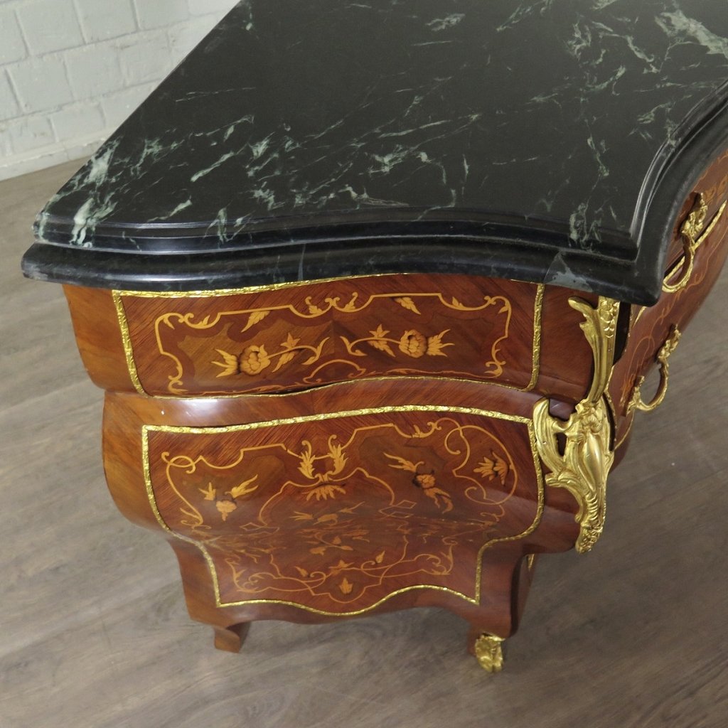 Kommode Barockstil Nussbaum 1,12 m