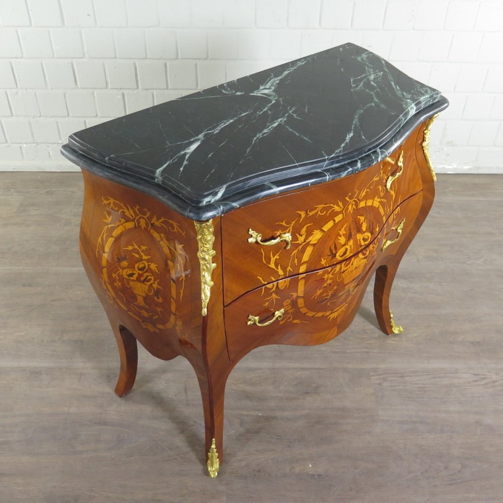 Kommode Barockstil Nussbaum 0,92 m