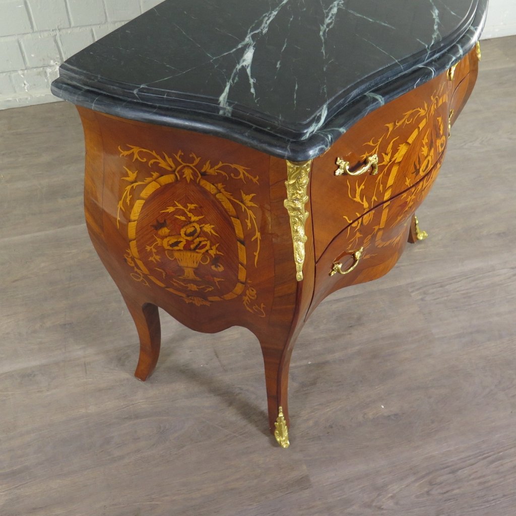 Kommode Barockstil Nussbaum 0,92 m