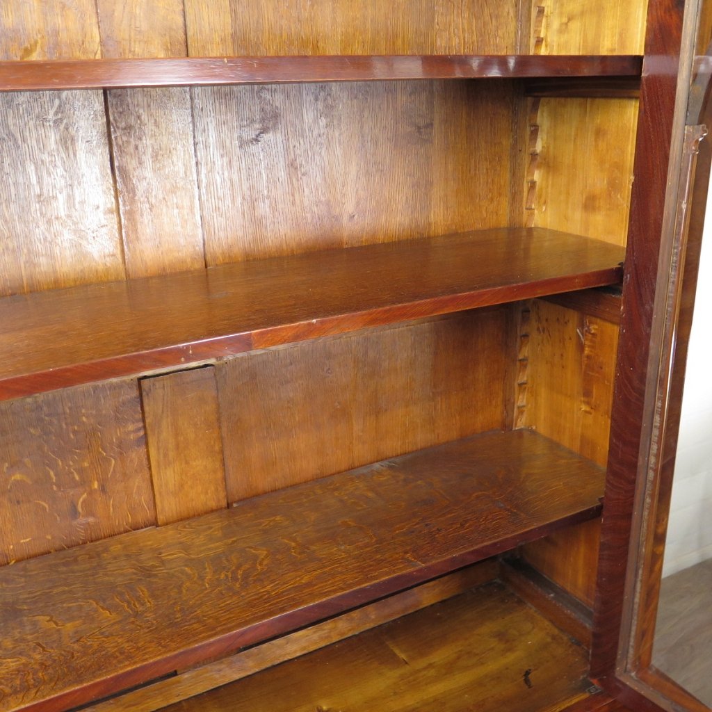 Vitrine Bücherschrank Biedermeier 1820 Mahagoni