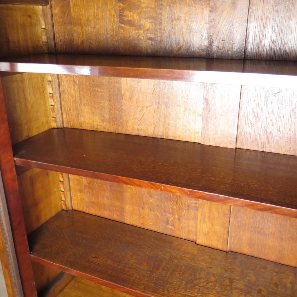 Vitrine Bücherschrank Biedermeier 1820 Mahagoni