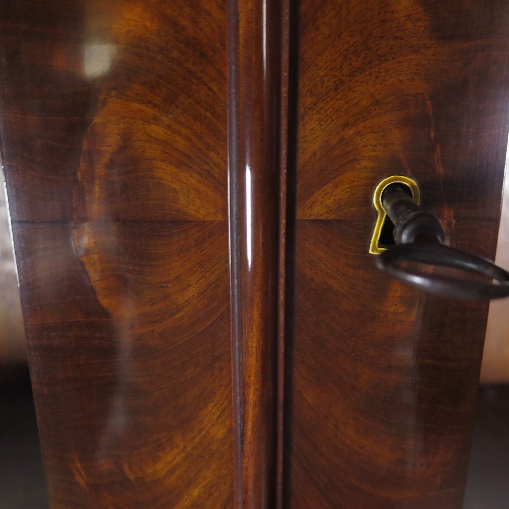 Vitrine Bücherschrank Biedermeier 1820 Mahagoni