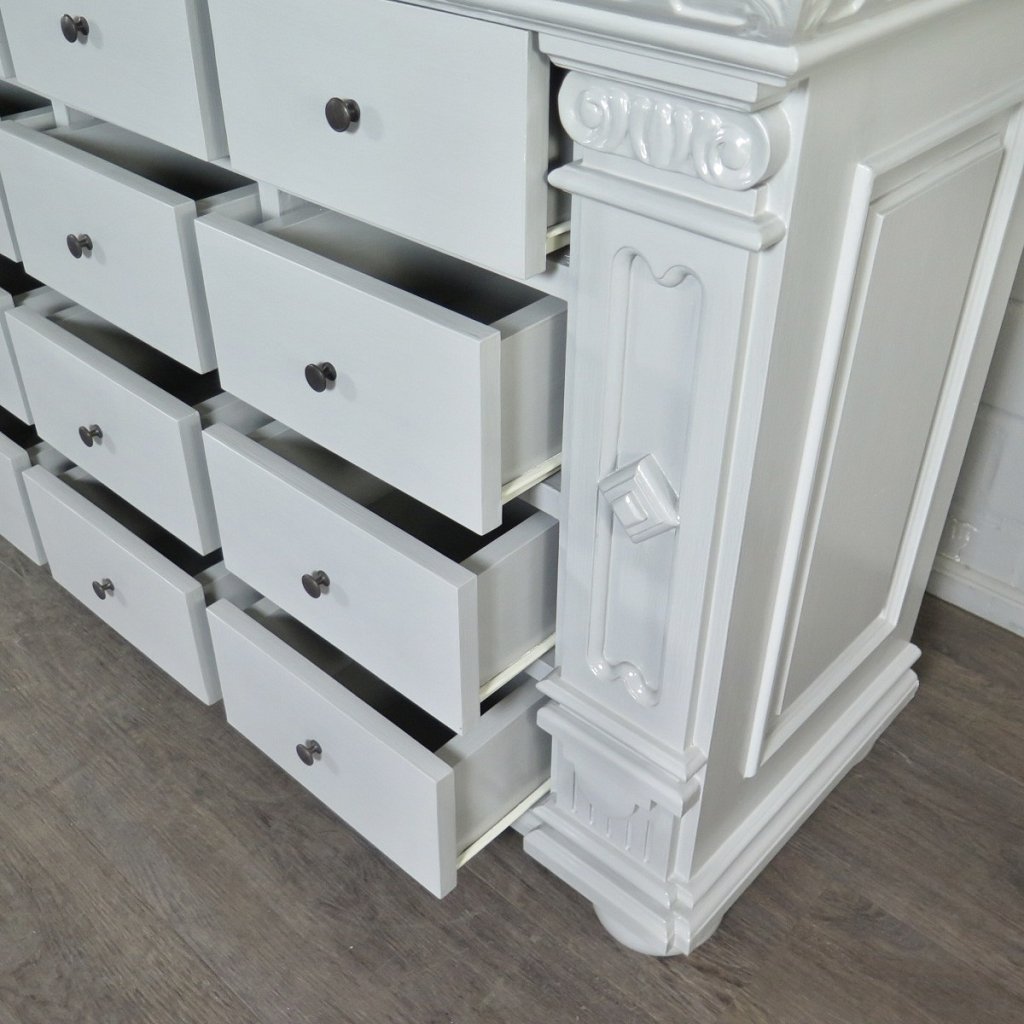Apothekerschrank Sideboard Anna Teakholz  2,50 m