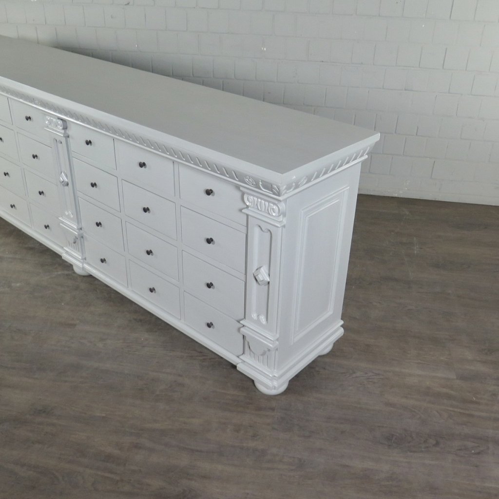 Apothekerschrank Sideboard Anna Teakholz  2,50 m