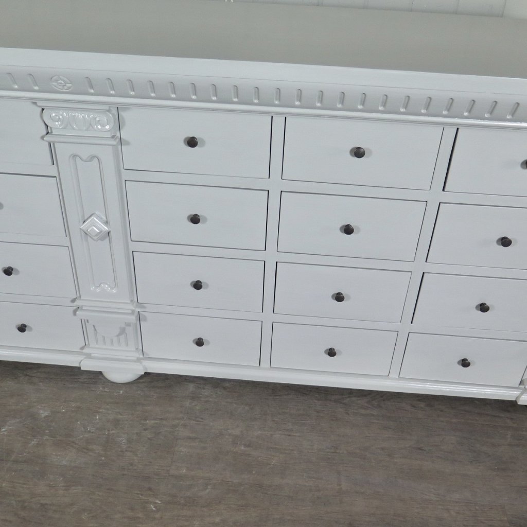 Apothekerschrank Sideboard Anna Teakholz  2,50 m