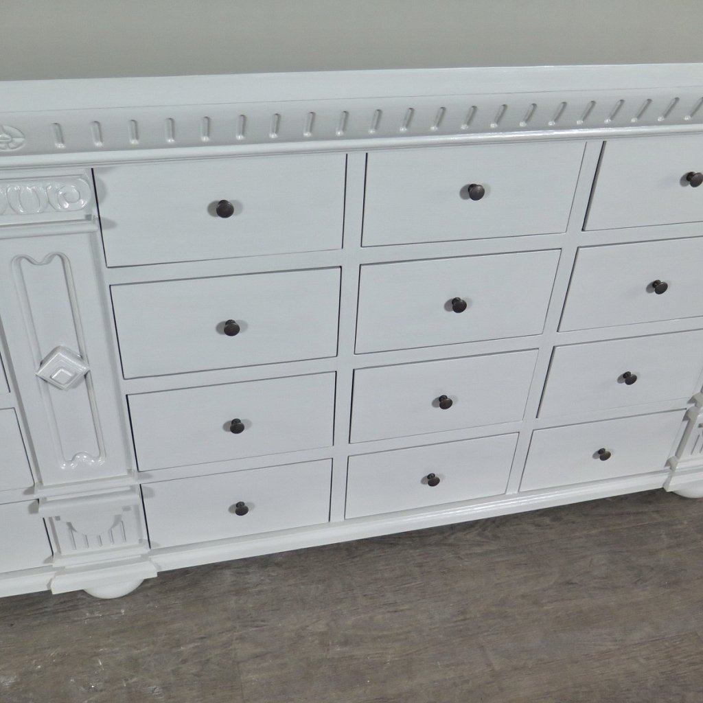Apothekerschrank Sideboard Anna Teakholz  2,50 m