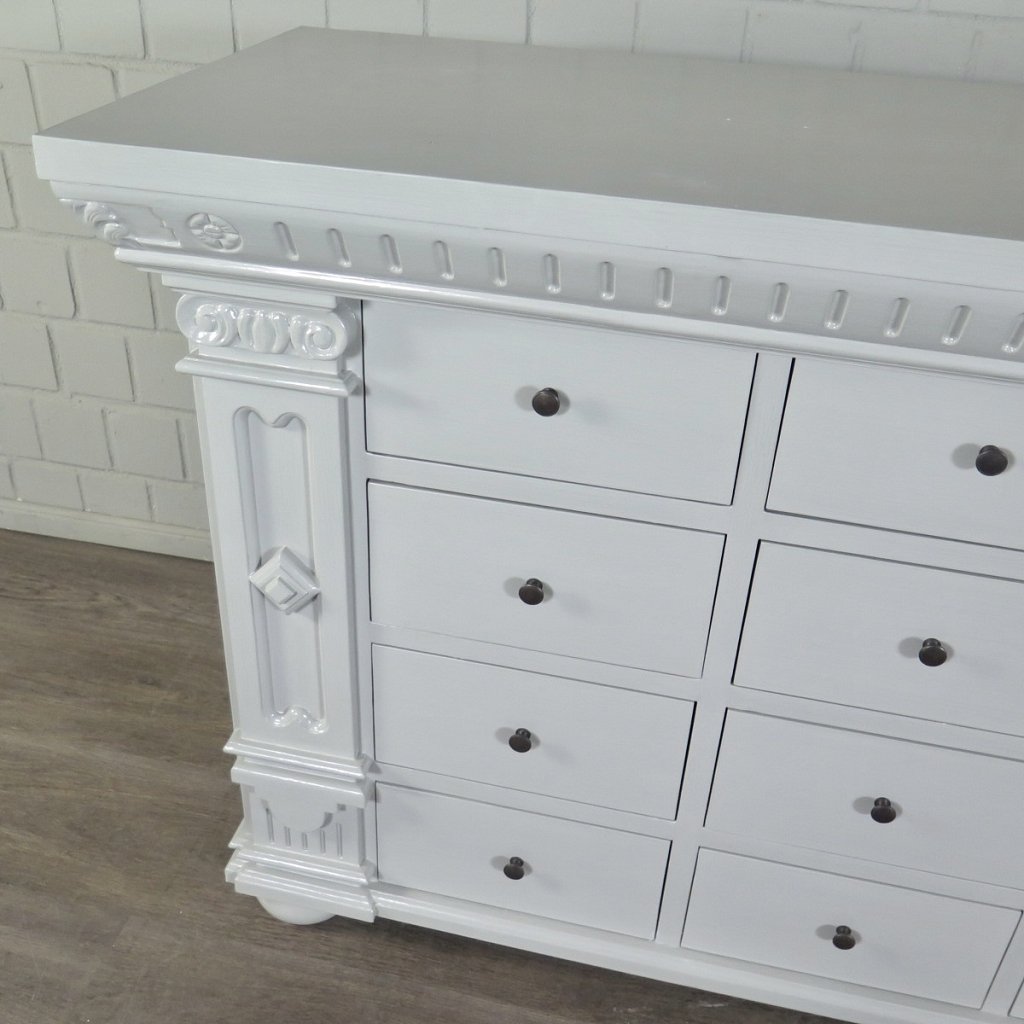 Apothekerschrank Sideboard Anna Teakholz  2,50 m