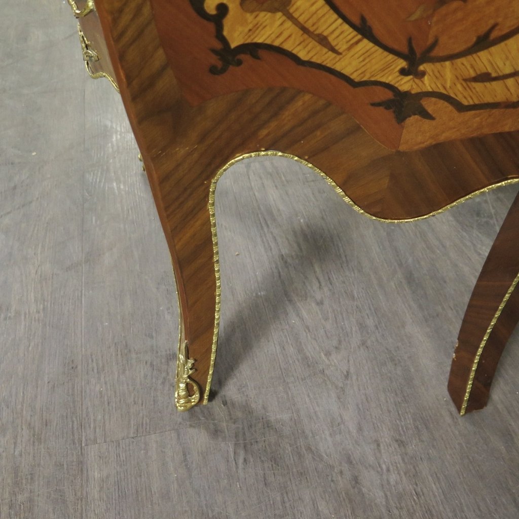 Kommode Barockstil Nussbaum 0,65 m