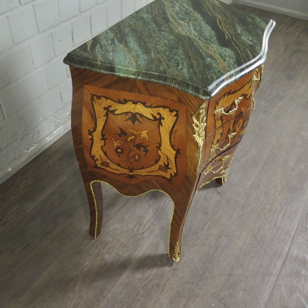 Kommode Barockstil Nussbaum 0,65 m