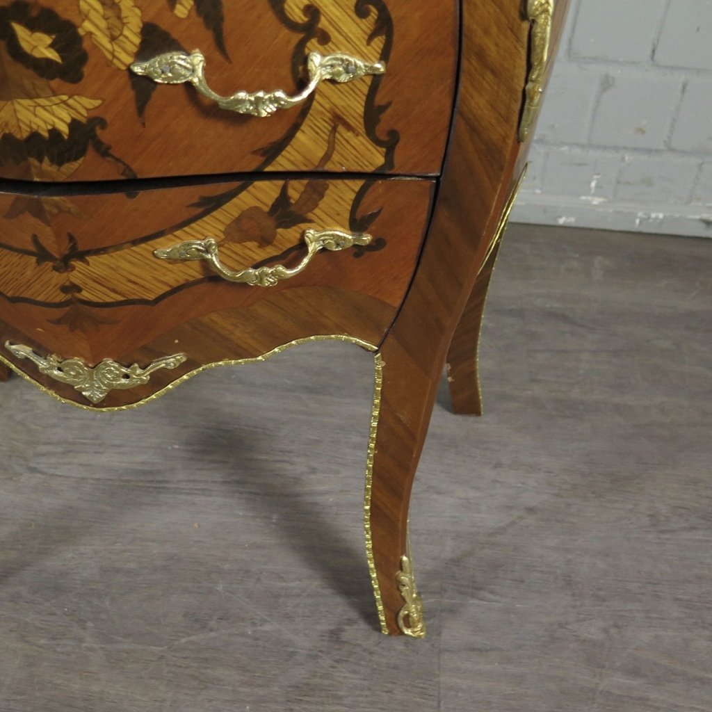 Kommode Barockstil Nussbaum 0,65 m
