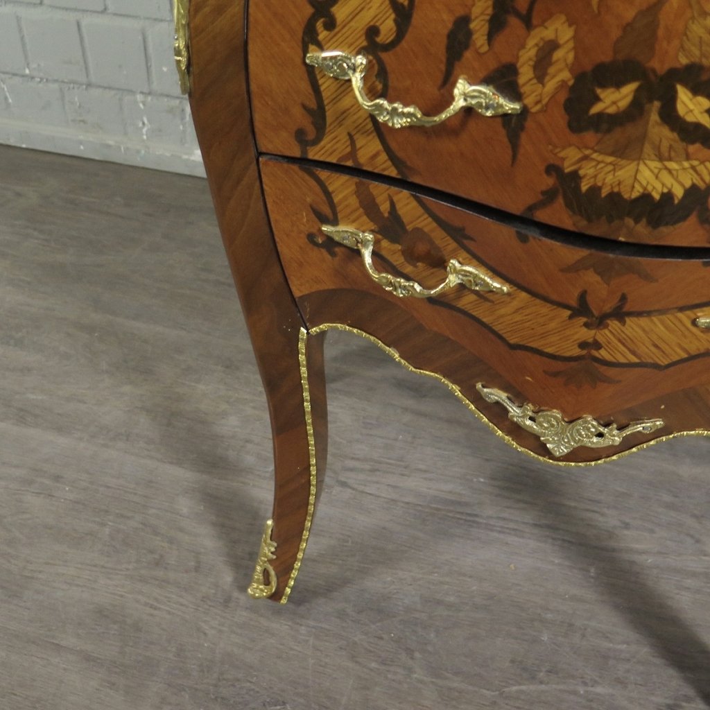 Kommode Barockstil Nussbaum 0,65 m