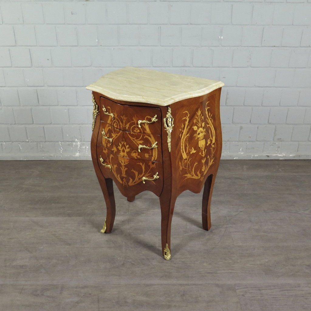 Kommode Barockstil Nussbaum 0,65 m