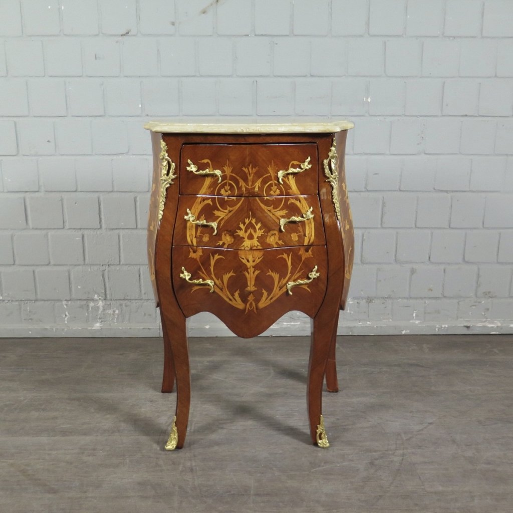 Kommode Barockstil Nussbaum 0,65 m