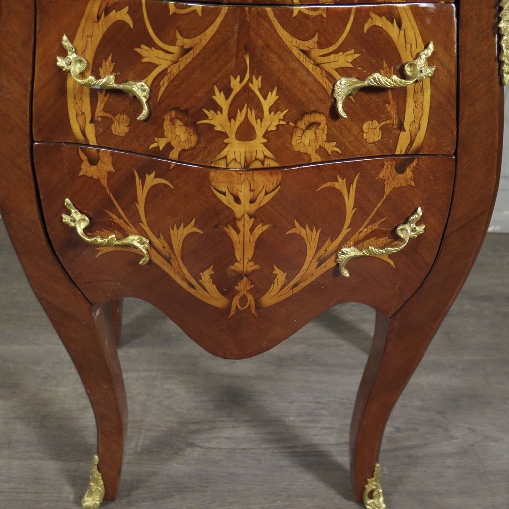 Kommode Barockstil Nussbaum 0,65 m