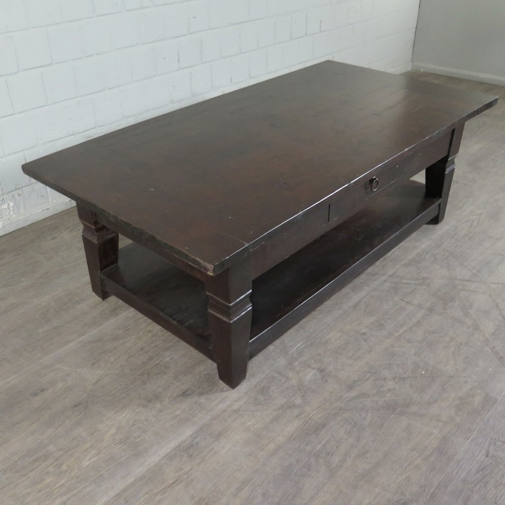 Couchtisch Teakholz 1,35 m x 0,70 m