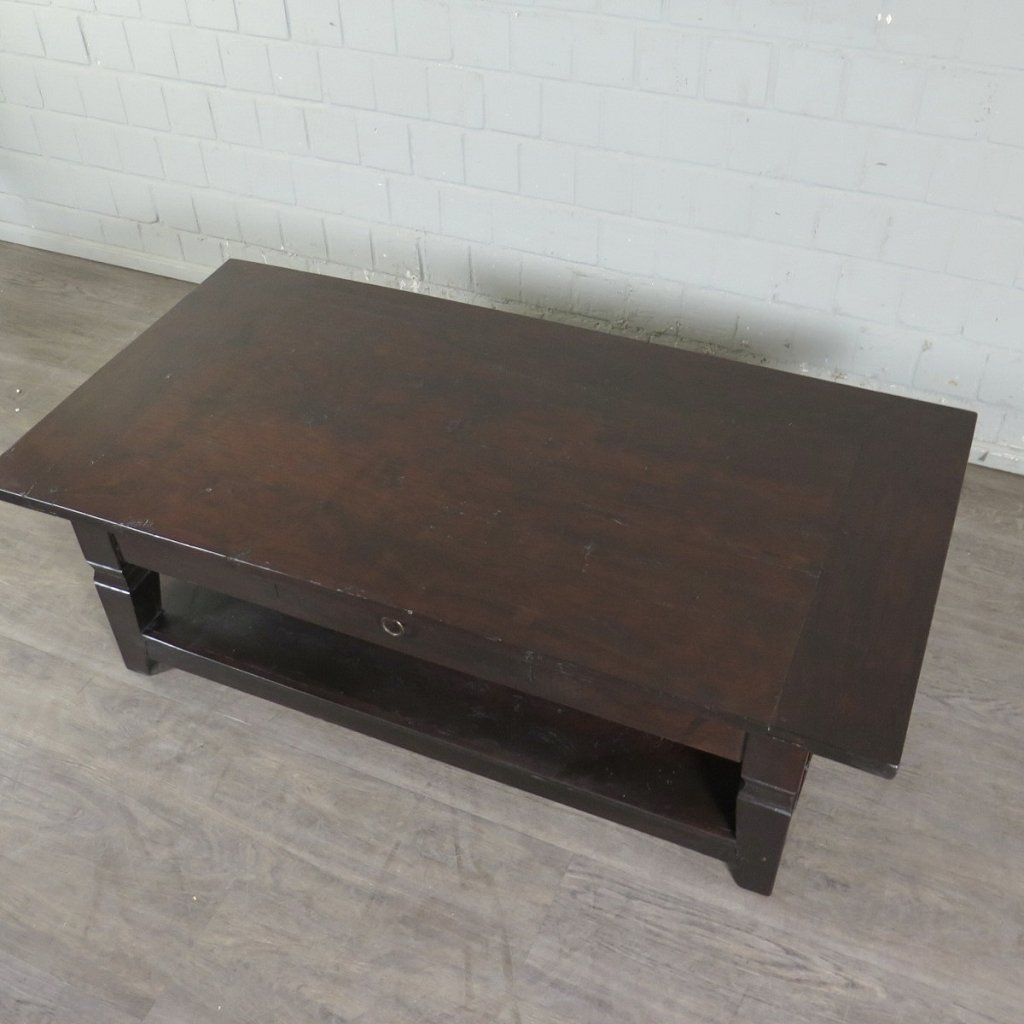 Couchtisch Teakholz 1,35 m x 0,70 m