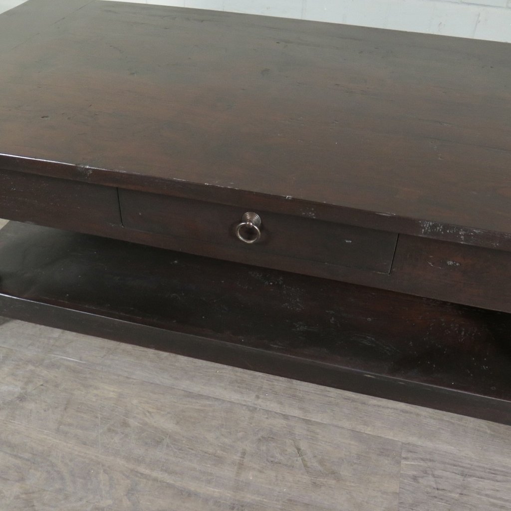 Couchtisch Teakholz 1,35 m x 0,70 m