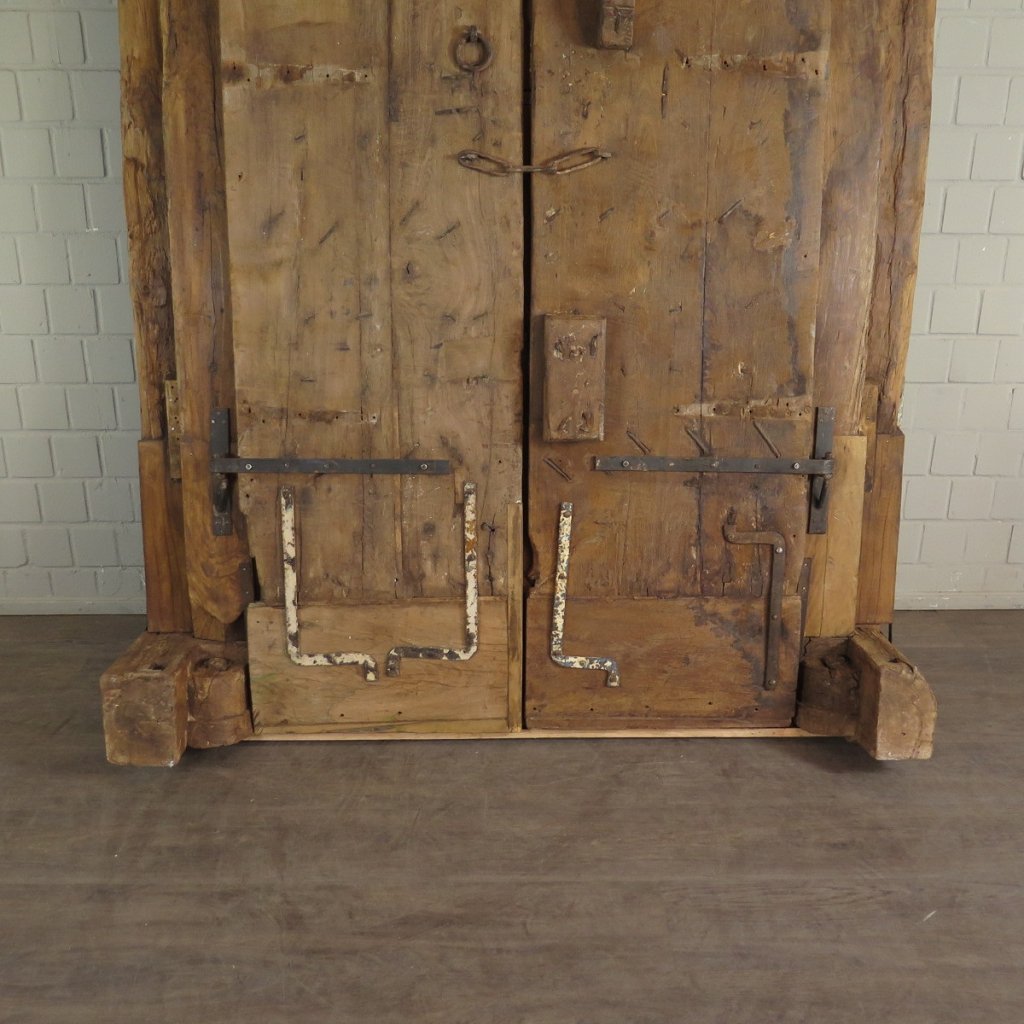 Tür Eingangstür Haustür 1910 Teakholz