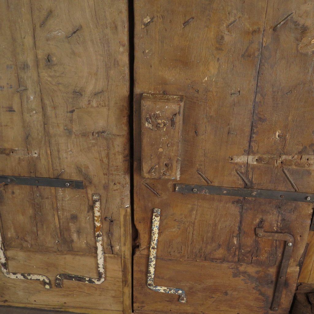 Tür Eingangstür Haustür 1910 Teakholz