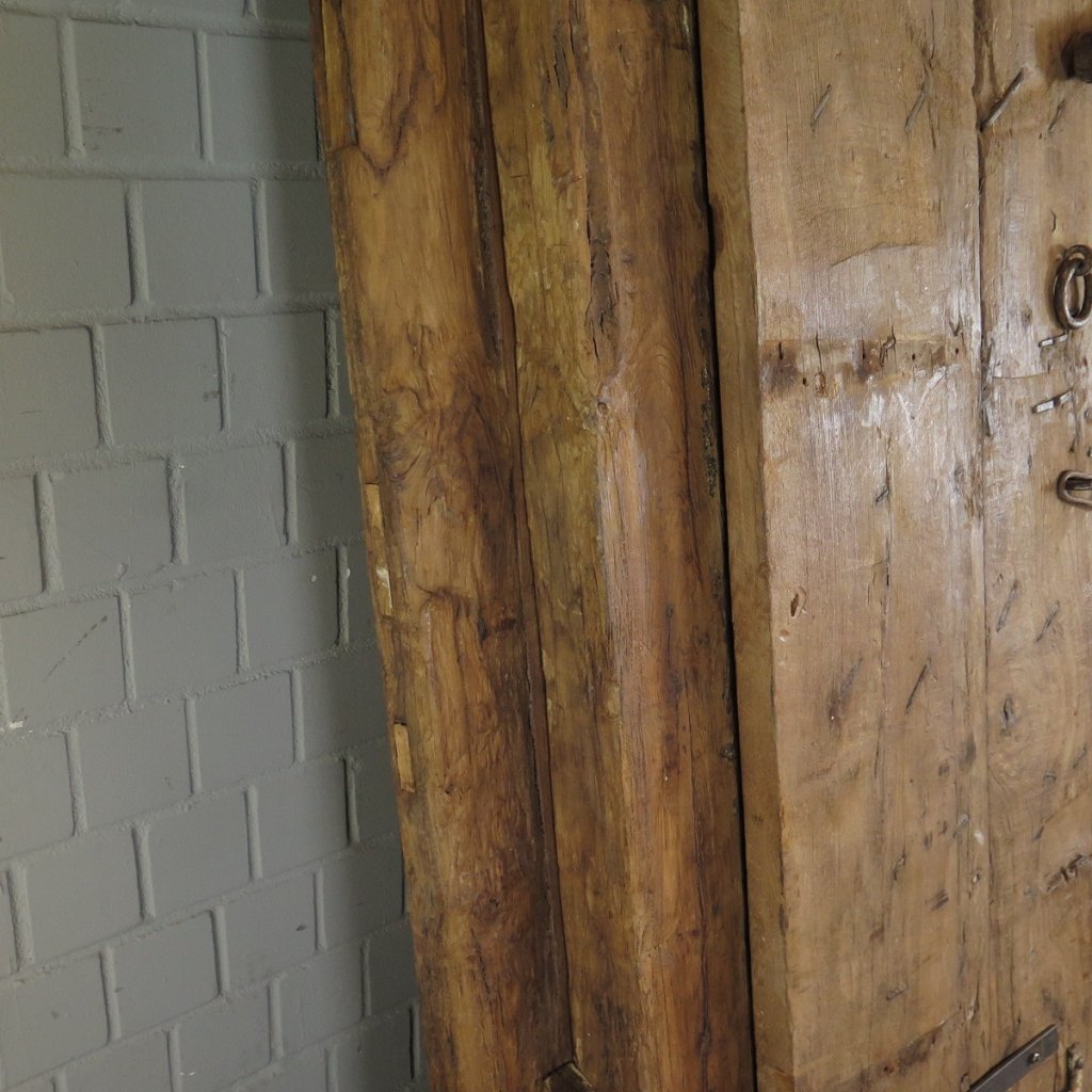 Tür Eingangstür Haustür 1910 Teakholz