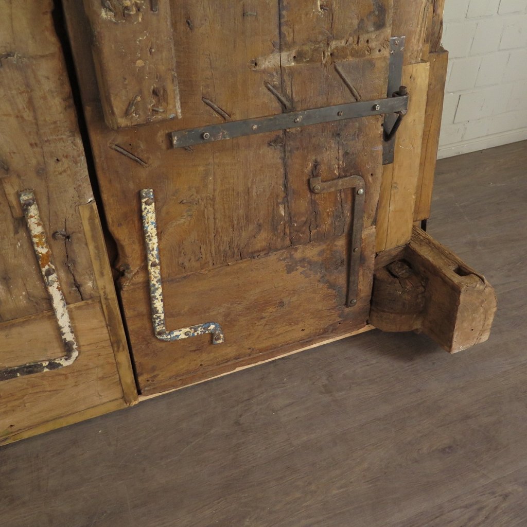 Tür Eingangstür Haustür 1910 Teakholz