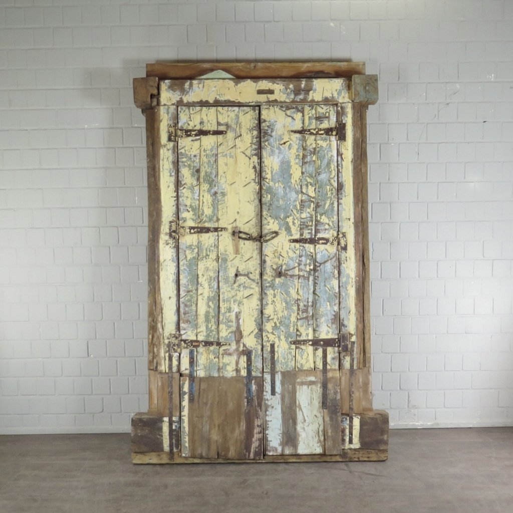 Tür Eingangstür Haustür 1910 Teakholz