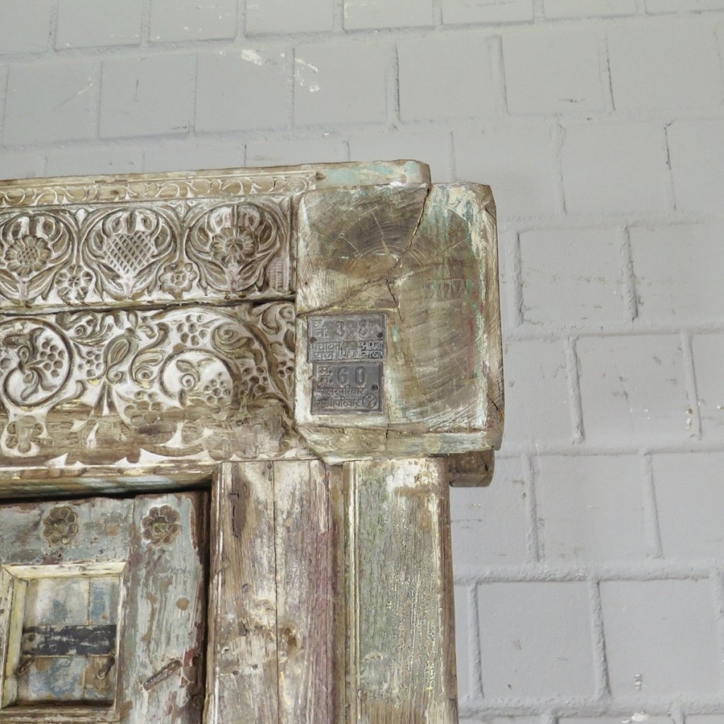 Tür Eingangstür Haustür 1910 Teakholz