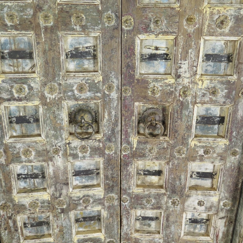 Tür Eingangstür Haustür 1910 Teakholz
