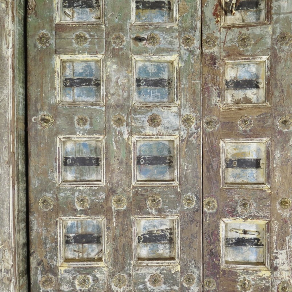 Tür Eingangstür Haustür 1910 Teakholz