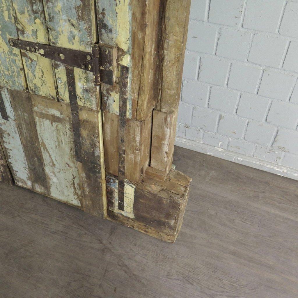 Tür Eingangstür Haustür 1910 Teakholz