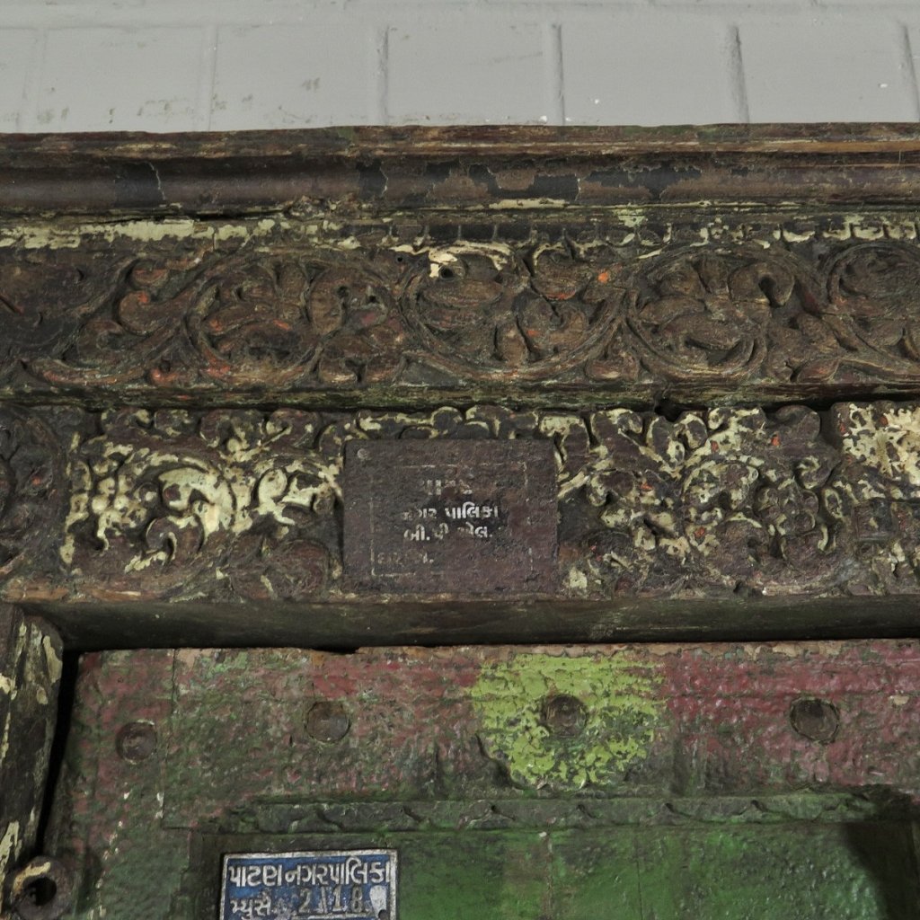 Tür Eingangstür Haustür 1910 Teakholz