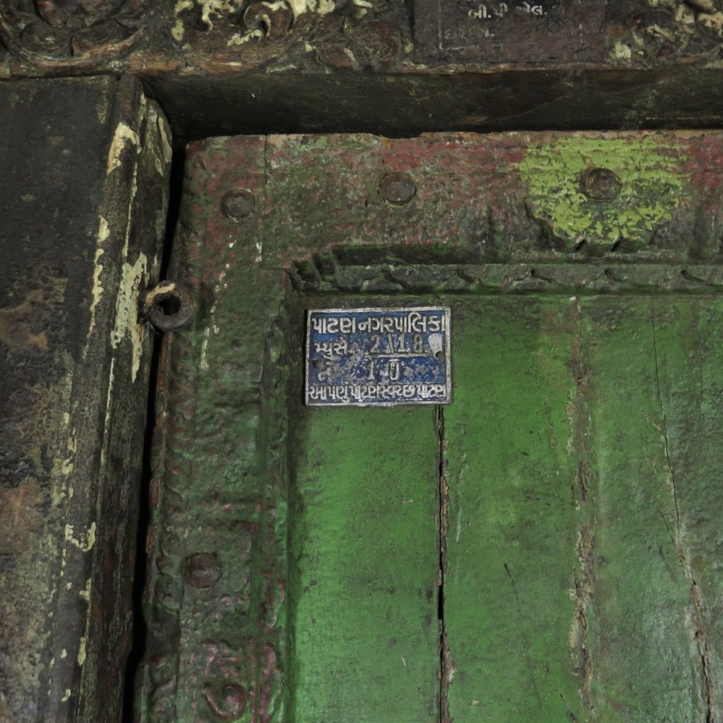 Tür Eingangstür Haustür 1910 Teakholz